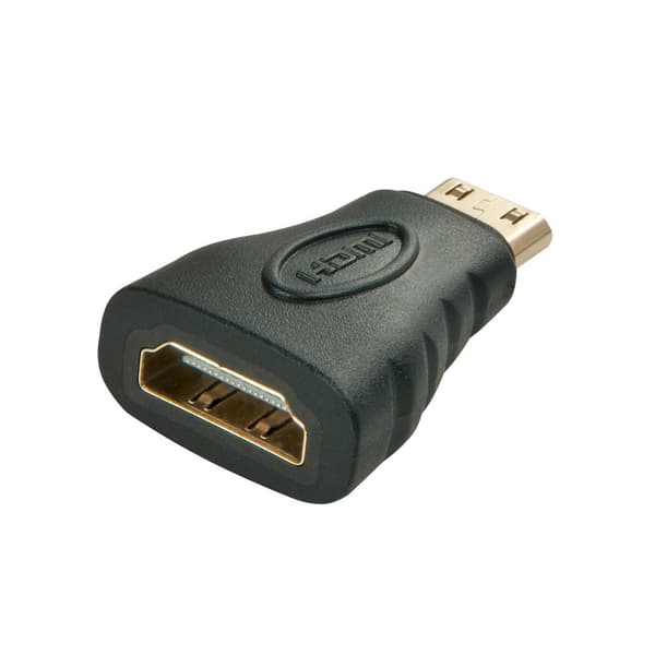Lindy - HDMI Adapter - HDMI (W) til mini HDMI (M) (41207)