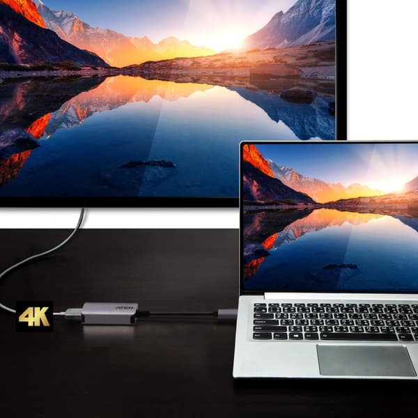 Aten UC3008A1 USB-grafikadapter grå (UC3002A1)