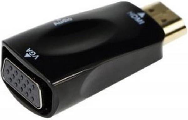 CablExpert A-HDMI-VGA-02 - Adapterkontakt HDMI - VGA, med ljud