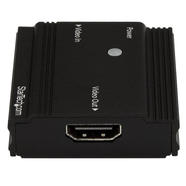 StarTech.com HDMI Signal Booster - HDMI Extender - 4K 60Hz - expansion för video/ljud - HDMI - upp till 35 m (HDBOOST4K)