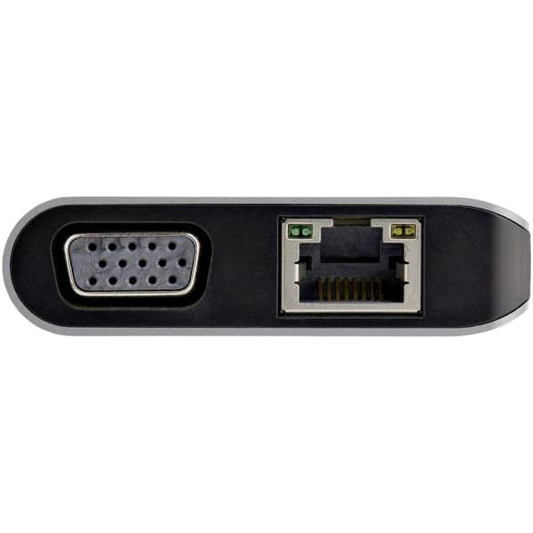 StarTech.com USB C Multiport Adapter - USB-C Mini Travel Dock med 4K HDMI eller 1080p VGA - 100W PD, 3x USB, SD, GbE, Audio - Laptop/Tablet - Dockings