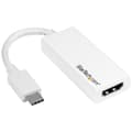 Miniatyrbild 1 av 5: StarTech.com USB-C till HDMI-adapter - USB C HDMI-adapter för MacBook ChromeBook Pixel eller andra USB C-enheter med USB Typ C - 4K 60Hz - Extern vide