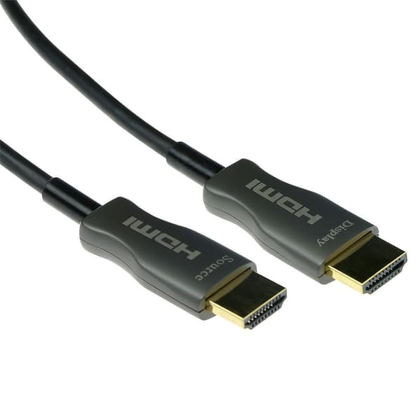 ACT HDMI Fiberoptisk kabel på spole – 4K@60Hz - Aktivt optisk kabel (AOC) – 18Gbps – HDMI-kabel 100 meter – AK3940