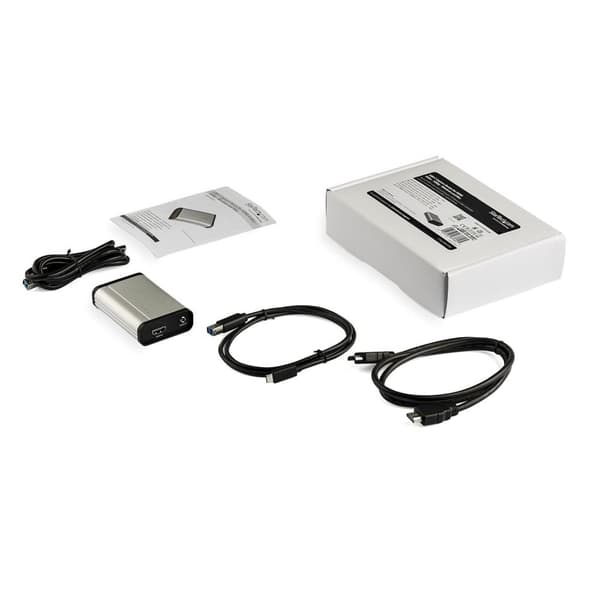 StarTech.com HDMI till USB-C videoinspelningsenhet - UVC HDMI-inspelare - Plug and Play - Mac och Windows - 1080p - Videoinspelningsadapter - USB 3.0