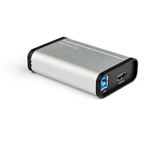StarTech.com HDMI till USB-C videoinspelningsenhet - UVC HDMI-inspelare - Plug and Play - Mac och Windows - 1080p - Videoinspelningsadapter - USB 3.0