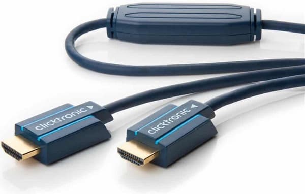 Aktiv HDMI™-kabel med Ethernet
