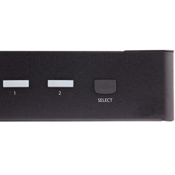 StarTech.com 2-portars HDMI KVM-switch - Single Monitor 4K 60Hz Ultra HD HDR - HDMI 2.0 KVM-switch med 2-portars USB 3.0-hubb (5 Gbps) och 4x USB 2.0