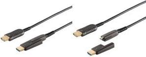 shiverpeaks BS30-02505 HDMI-kabel 50 m HDMI type A (standard) HDMI type D (mikrofon) sort (BS30-02505)