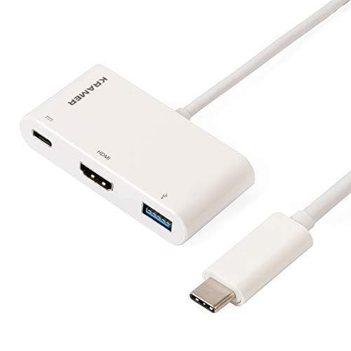 Kramer ADC-U31C/M2 - USB 3.1 Type−C till HDMI och USB 3.0 och PD AdAdapter-kabel
