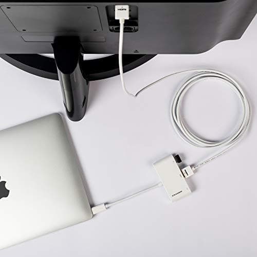 Kramer ADC-U31C/M2 - USB 3.1 Type−C till HDMI och USB 3.0 och PD AdAdapter-kabel