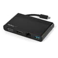 Miniatyrbild 1 av 5: StarTech.com USB-C Multiport 4-i-1-adapter med HDMI och VGA 1x USB-A