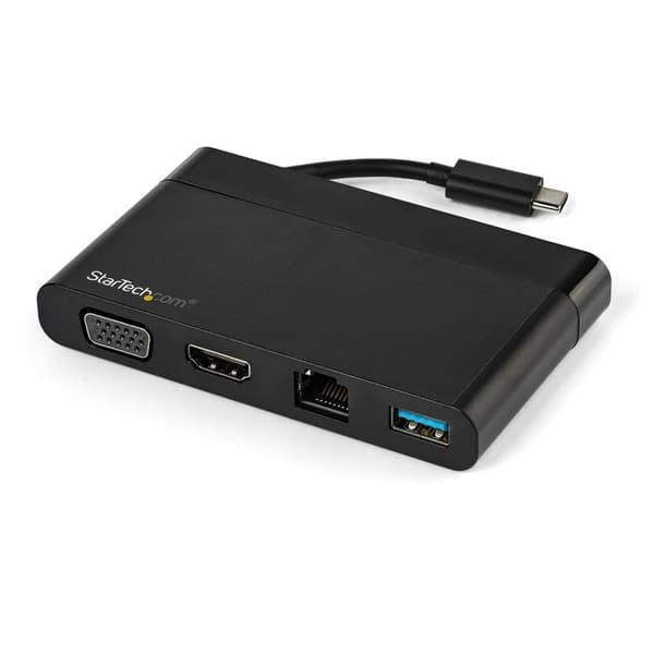 StarTech.com USB-C Multiport 4-i-1 adapter med HDMI og VGA 1x USB-A