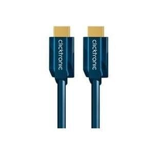 Clicktronic Casual HDMI-kabel med Ethernet, 4K Ultra HD, ARC, 3D TV, 20,0 m