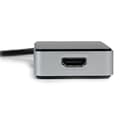 Miniatyrbillede 3 af 5: StarTech.com USB3.0 til HDMI eksternt videokortadapter med 1-ports USB-hub - Ekstern videoadapter - T5-302 - 16MB DDR2 - SuperSpeed USB3.0 - HDMI - So