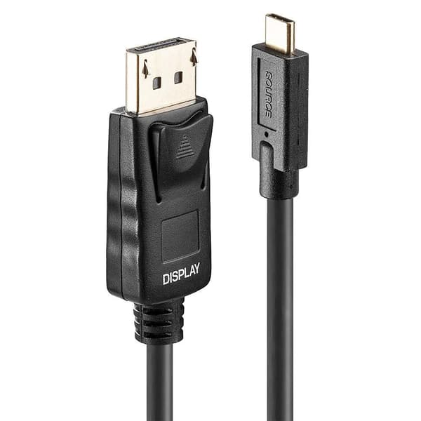 LINDY Adapterkabel USB Type C til DP 4K60 med HDR, 5 m