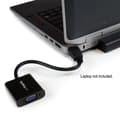 Pikkukuva 4 / 5: StarTech.com HDMI–VGA-videosovitin muunnin PC:lle - Kannettava tietokone - Ultrabook - 1920x1080 - Videomuunnin - Musta (HD2VGAE2)