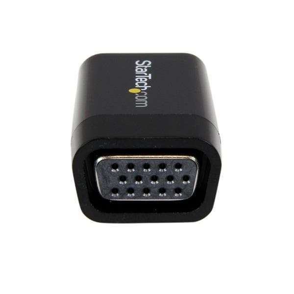 StarTech.com kompakt HDMI till VGA-adapter/omvandlare idealisk för Chromebooks Ultrabooks och bärbara datorer - HDMI till VGA HD15-omvandlare - 1920x1