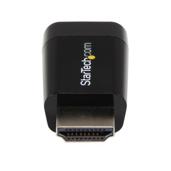 StarTech.com kompakt HDMI till VGA-adapter/omvandlare idealisk för Chromebooks Ultrabooks och bärbara datorer - HDMI till VGA HD15-omvandlare - 1920x1