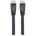 Miniatyrbillede 4 af 5: Manhattan HDMI-forbindelseskabel 10,00 m 353977 UL-certificeret, Ultra HD-HDMI Sort [1x HDMI-stik - 1x HDMI-stik]