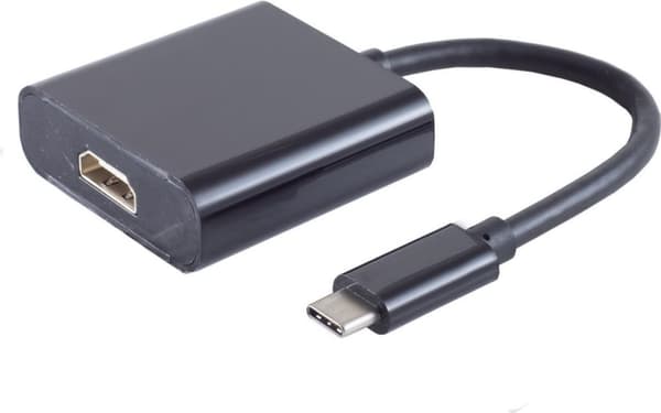shiverpeaks ®-BASIC-S--sovitin, USB 3.1 Type-C -liitin HDMI-liitäntään, 4K60Hz, 0,1m (BS14-05001)