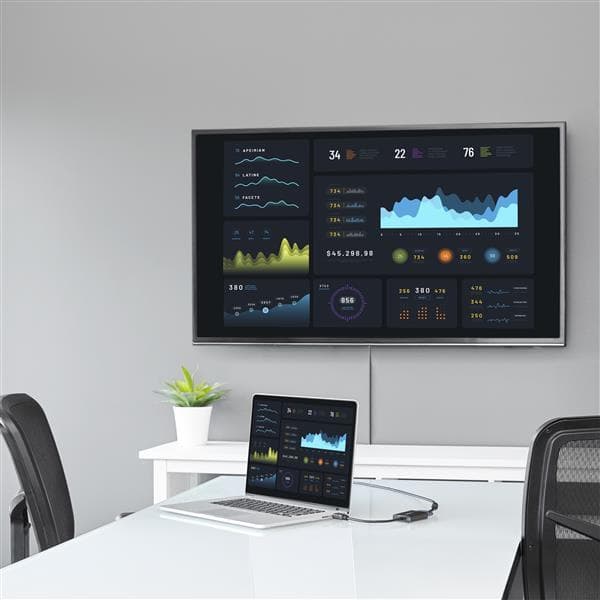 StarTech.com HDMI til VGA videokonverter / konverter med lyd - HD til VGA adapter 1080p - Videokonverter - Sort (HD2VGAA2)