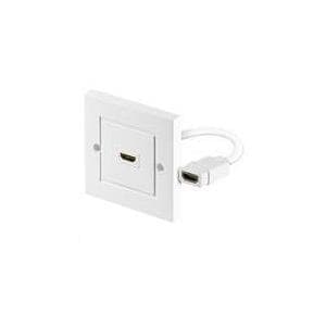 MicroConnect - utgång - HDMI - vit
