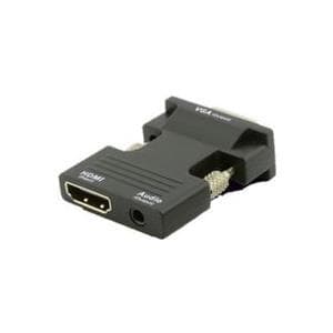 MicroConnect Spain hdmivgaaudiob – HDMI- och VGA-adapter, svart