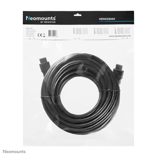 Neomounts by Newstar HDMI 14-kabel, höghastighet, HDMI 19-stift M/M, 7,5 meter