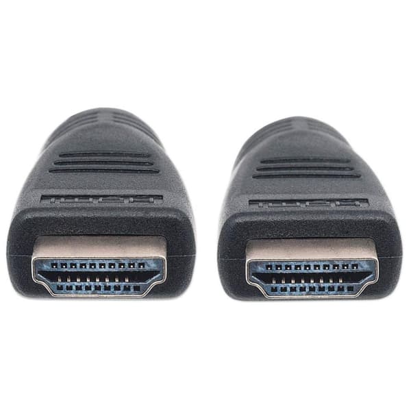 Manhattan HDMI-anslutningskabel 7,50 m 353960 UL-certifierad, Ultra HD-HDMI Svart [1x HDMI-kontakt - 1x HDMI-kontakt]
