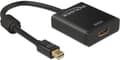 Pikkukuva 1 / 6: DeLOCK Premium Mini DisplayPort 1.2 - HDMI 1.4 aktiivinen sovitin (4K 30 Hz) / musta - 0,20 metriä