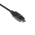Pikkukuva 9 / 11: club3D HDMI-liitäntäkaapeli 2,00 m CAC-1360 High Speed ​​​​HDMI Ethernetillä, liekinkestävä musta [1x HDMI-pistoke - 1x HDMI-pistoke]
