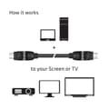 Pikkukuva 11 / 11: club3D HDMI-liitäntäkaapeli 2,00 m CAC-1360 High Speed ​​​​HDMI Ethernetillä, liekinkestävä musta [1x HDMI-pistoke - 1x HDMI-pistoke]