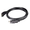 Pikkukuva 1 / 11: club3D HDMI-liitäntäkaapeli 2,00 m CAC-1360 High Speed ​​​​HDMI Ethernetillä, liekinkestävä musta [1x HDMI-pistoke - 1x HDMI-pistoke]