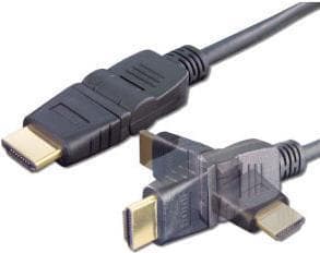e+p HDWD 33. Kabellængde: 2 m, Stik 1: HDMI Type A (Standard), Stik 1 Køn: Han, Stik 2: HDMI Type A (Standard), Stik 2 Køn: Han, Tilslutningsklemmer b