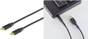 shiverpeaks PRO Series II USB 3.1 -kaapeli, C-liitin - C-liitin 1,0 m, kullatut kontaktit, punottu tekstiilitakki, - 1 kpl (BS20-70025)