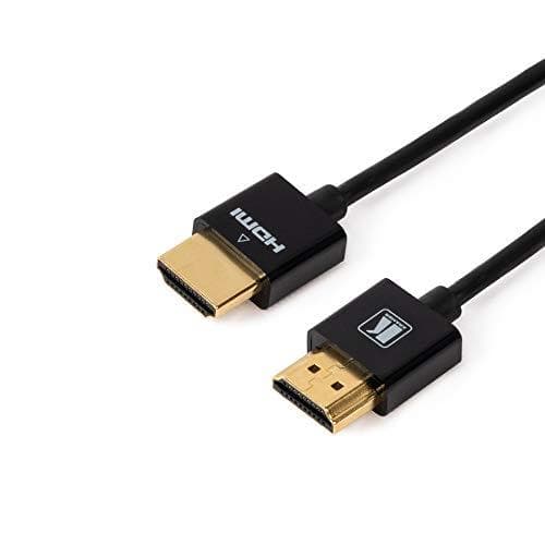 Kramer C-HM/HM/PICO Series C-HM/HM/PICO/BK-1 - HDMI kabel med Ethernet - HDMI han til HDMI han - 30 cm - sort - 4K understøttelse