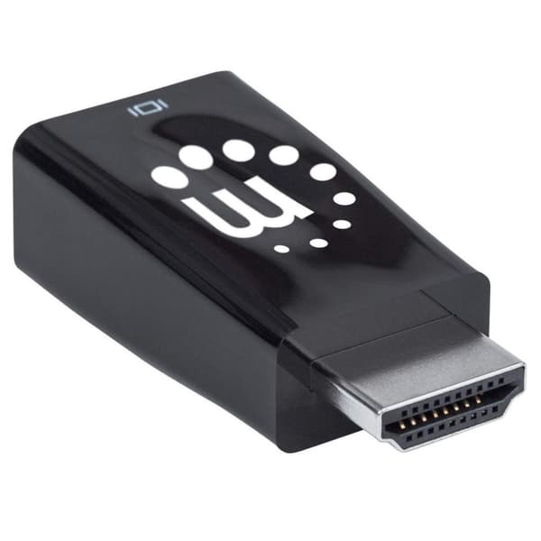 Manhattan HDMI på VGA-Mikrokon. valgfri MikroUSB Stromport