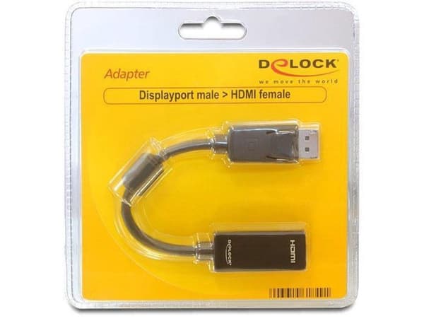 DeLOCK Adapter Displayport hane - HDMI hona
