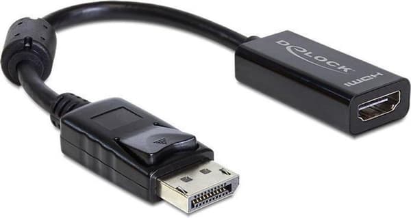 DeLOCK Adapter Displayport han - HDMI hun