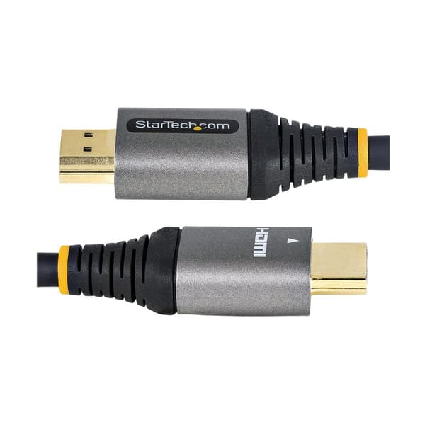 StarTech.com 0,5 m Premium High Speed HDMI-kabel med Ethernet - Ultra HD 4K 60Hz HDMI 2.0-kabel - HDR10 - ARC - HDMI 2.0-certificeret - Til 4k-skærme