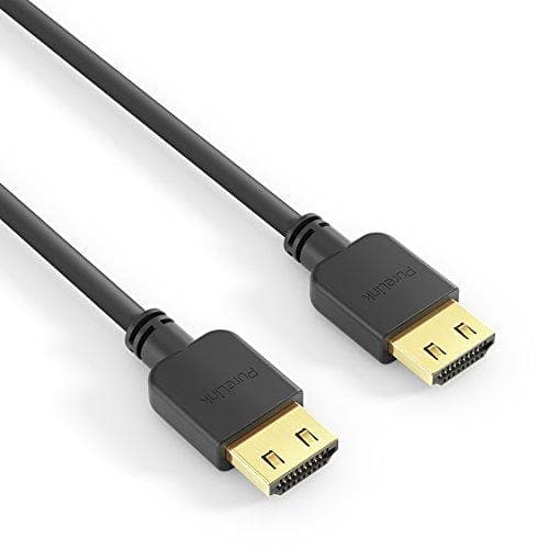 PureLink PI0500-010 High Speed HDMI-forbindelseskabel (4K UltraHD (2160p), Ethernet, 18Gbps), HDMI-A-stik til HDMI-A-stik, certificeret, halogenfrit,