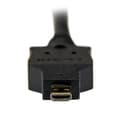 Pikkukuva 3 / 5: StarTech.com 1m Micro HDMI–DVI-kaapeli – Micro HDMI–DVI-sovitinkaapeli – Micro HDMI Type-D Laitteesta DVI-D:hen yksilinkkinen näyttö/näyttö/projektori