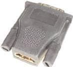 e+p HDMI 6. Stik 1: HDMI, Stik 2: DVI, Tilslutningsstik belægning: Guld. Farve på produkt: Sort (HDMI 6)
