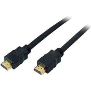 Shiverpeaks BASIC-S - HDMI med Ethernet-kabel - HDMI (M) til HDMI (M) - 5,0m - skærmet - sort - støbt, 4K-understøttelse (BS77475)