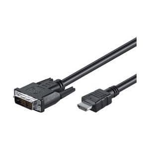M-CAB - Videokaapeli - HDMI (M) DVI-D (M) - 2 m - musta