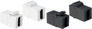 LogiLink Keystone Modulært stik HDMI, sort Næse til at klikke på paneler, for nem tilslutning af - 1 stk (NK0014B)