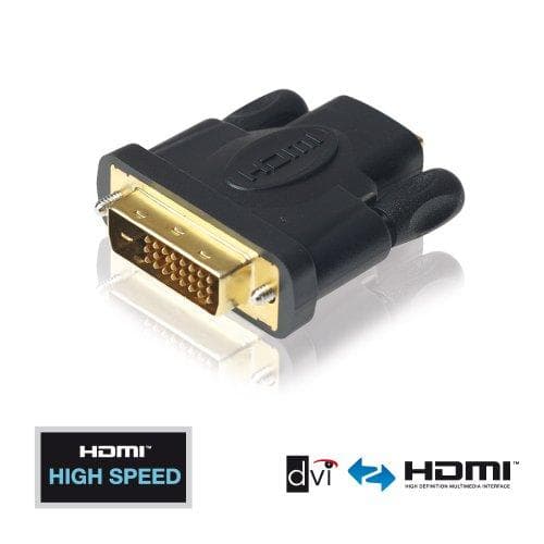 PureLink PureInstall PI010 - DVI-D - HDMI - Hane/hona - Guld - Svart - 1920 x 1200 pixlar (PI010)