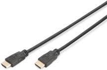 DIGITUS HDMI-kabel Premium - UHD 4K - 3m - HDR, Ethernet, ARC, CEC, 3D, Dolby, HDMI 2.0 - Kompatibel med PS4, PS5, Xbox