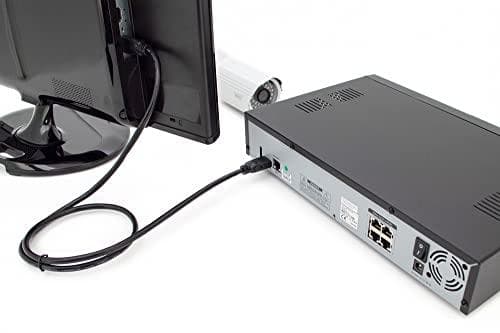 DIGITUS - HDMI med Ethernet-kabel - HDMI (M) til HDMI (M) - 2,0m - sort - 4K-understøttelse (DB-330123-020-S)