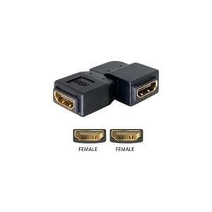 DeLOCK - Video-/lydadapter - HDMI - HDMI, 19-benet (F) - HDMI, 19-benet (F) (65078)